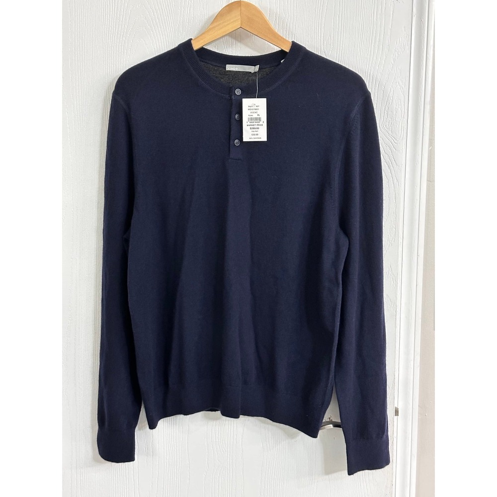 New! Vince Crew Neck Polo‎ Sweater